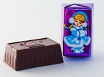 Мини-шоколад 15гр  с начинкой крем-брюлекремовой нач.  (Айко КФ)