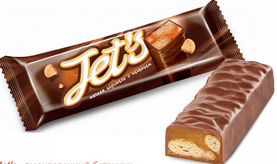 Конфета Jet`s с печеньем (КДВ)