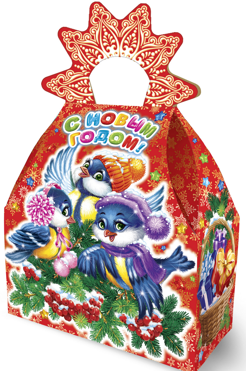 сладкий новогодний подарок Синички в Новый год